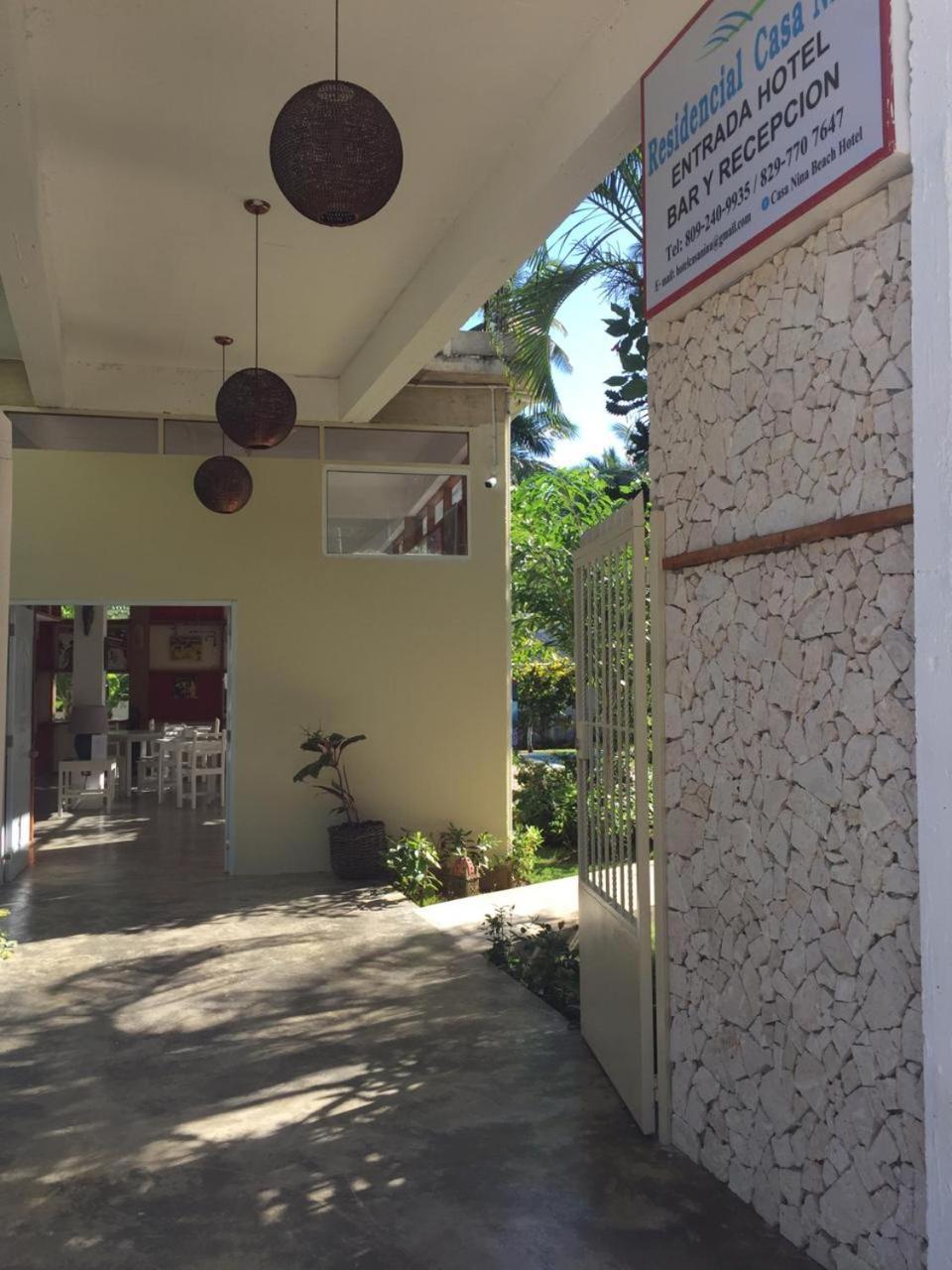 Beach Hotel Casa Nina Las Terrenas Exterior foto